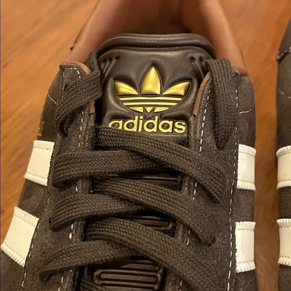 Adidas Gazelle Soft Spike Golf Shoes Sneakers Cleats new brown Mens Sizes